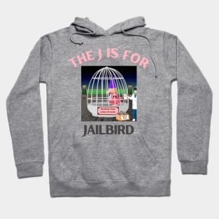 Donald J Trump Jailbird Dunce Cap Hoodie